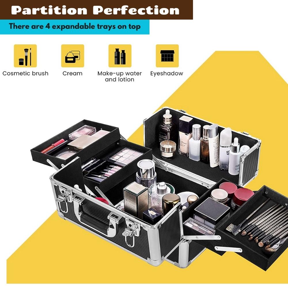 Professional Makeup Rolling Case: image 8