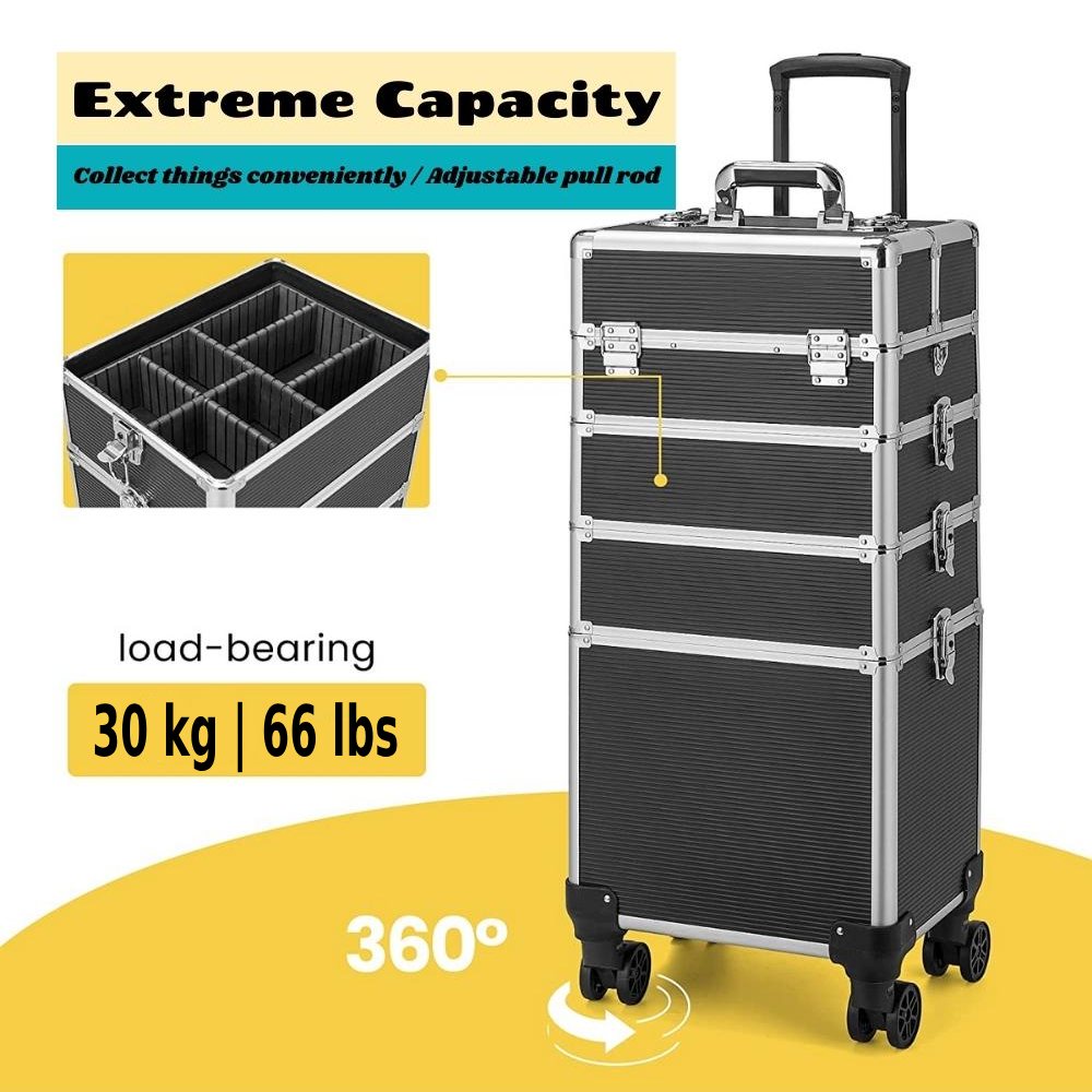 Professional Makeup Rolling Case: image 11