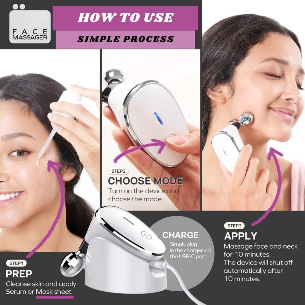 Facial Massager Device: image 4